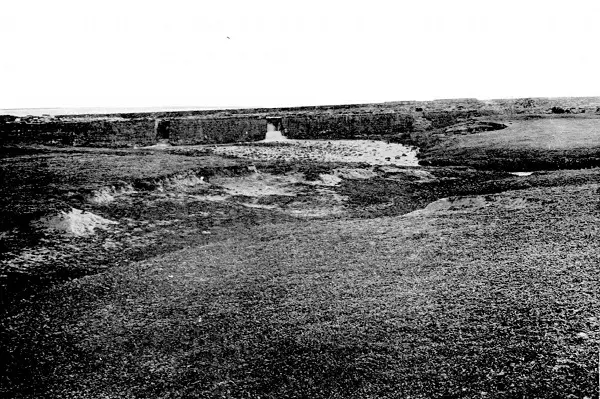 Barrage d'Homs - Digue vue aval - 1923